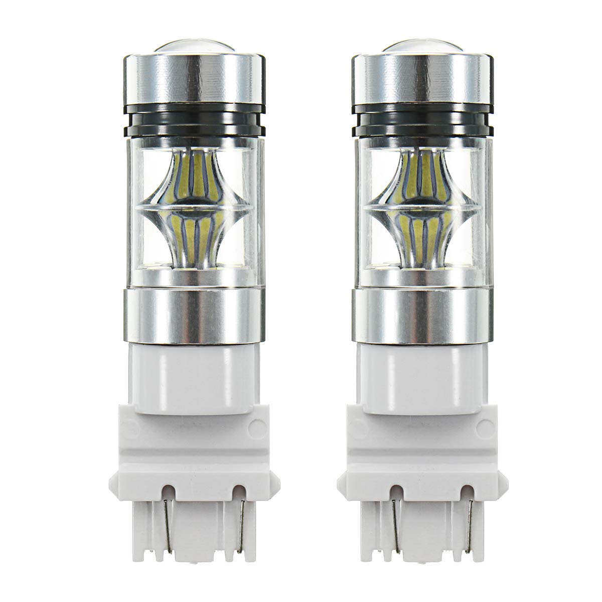 Para LED samochodowe światła przeciwmgielne żarówka H7 H11 9006 7443 3157 1156/Ba15S 1157/Bay15D 100W 1000lm - 1156 Ba15S