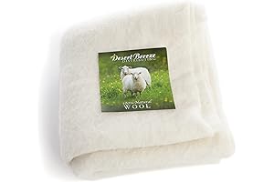 100% Pure Merino Wool Fabric – 12”x59” Extra Fine Pre-Felt for Needle...