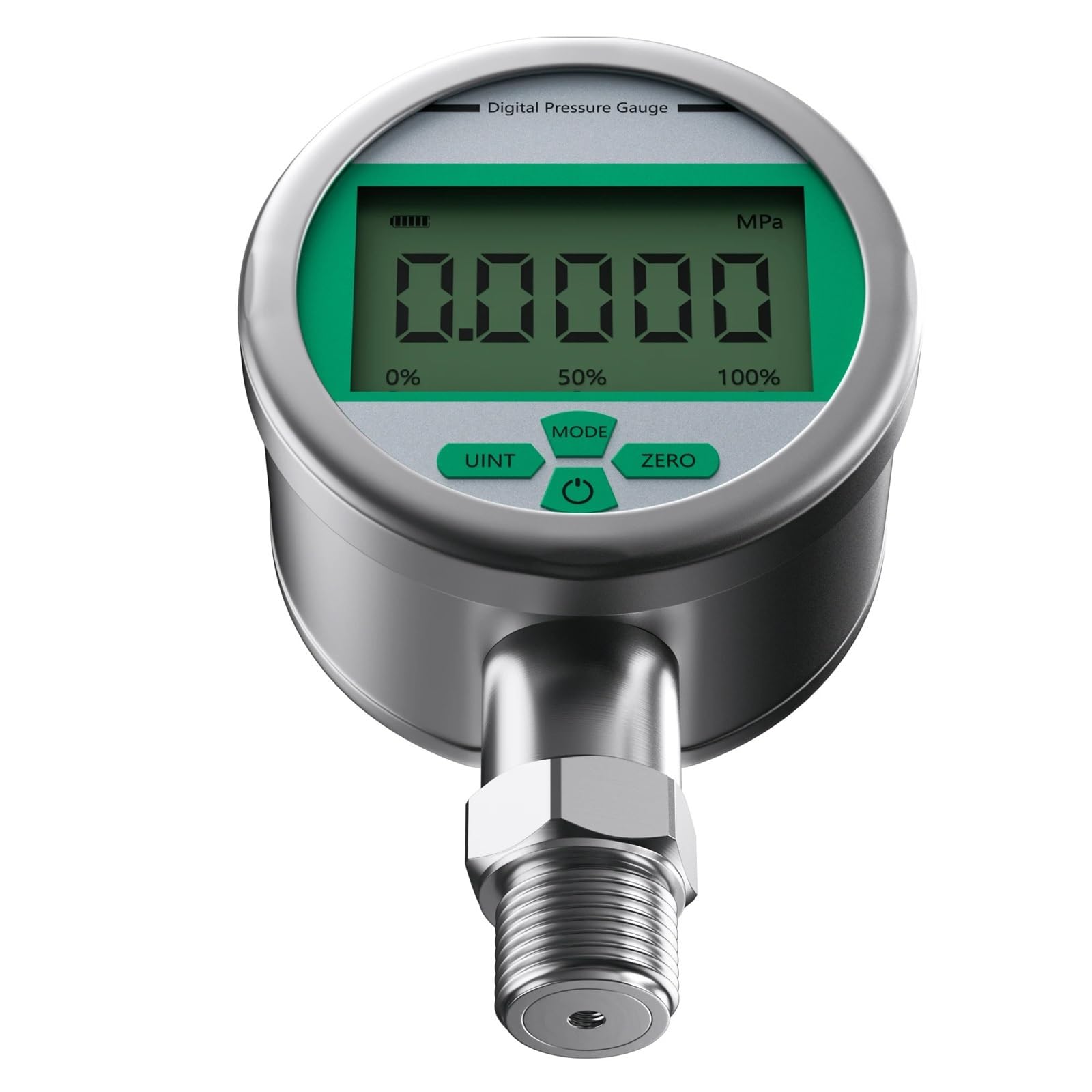 Manómetro digital 400bar 600bar manómetro 1 pieza(0.2G 80mm G1-4,-1-0 bar)