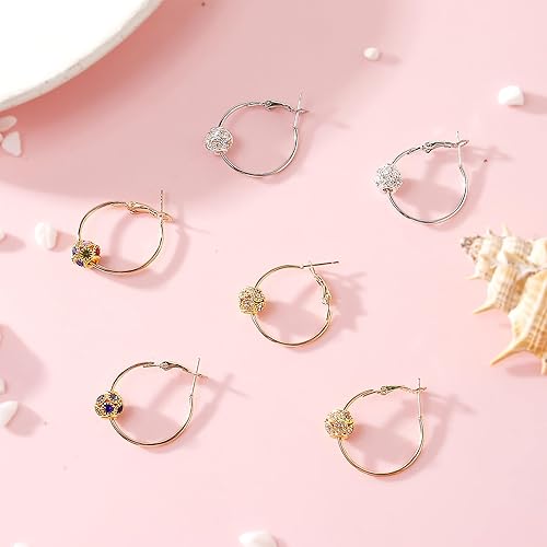 Miniatura 5 de Aretes linfáticos para mujer en Prime Yoopulse, aretes linfáticos para terapia de linfvidad, aretes de germanio para drenaje linfático, joyería de