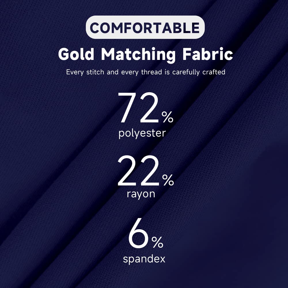 Scrub Set for Women Classic V-nevk Top Drawstring Scrub Pants Solid Colors Medical Uniform for Women (Navy Blue,S,Small)