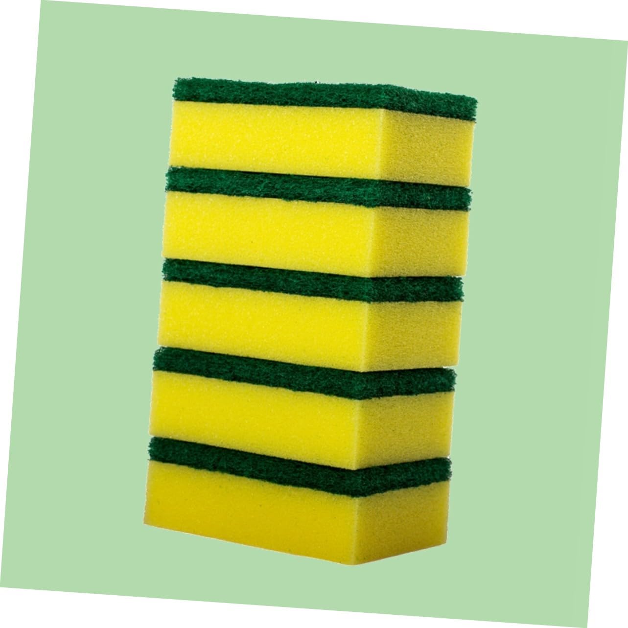 112 Piezas Esponjas para Lavar Platos Antideslizantes Duraderas y Verde Limpieza para Cocina y Utensilios