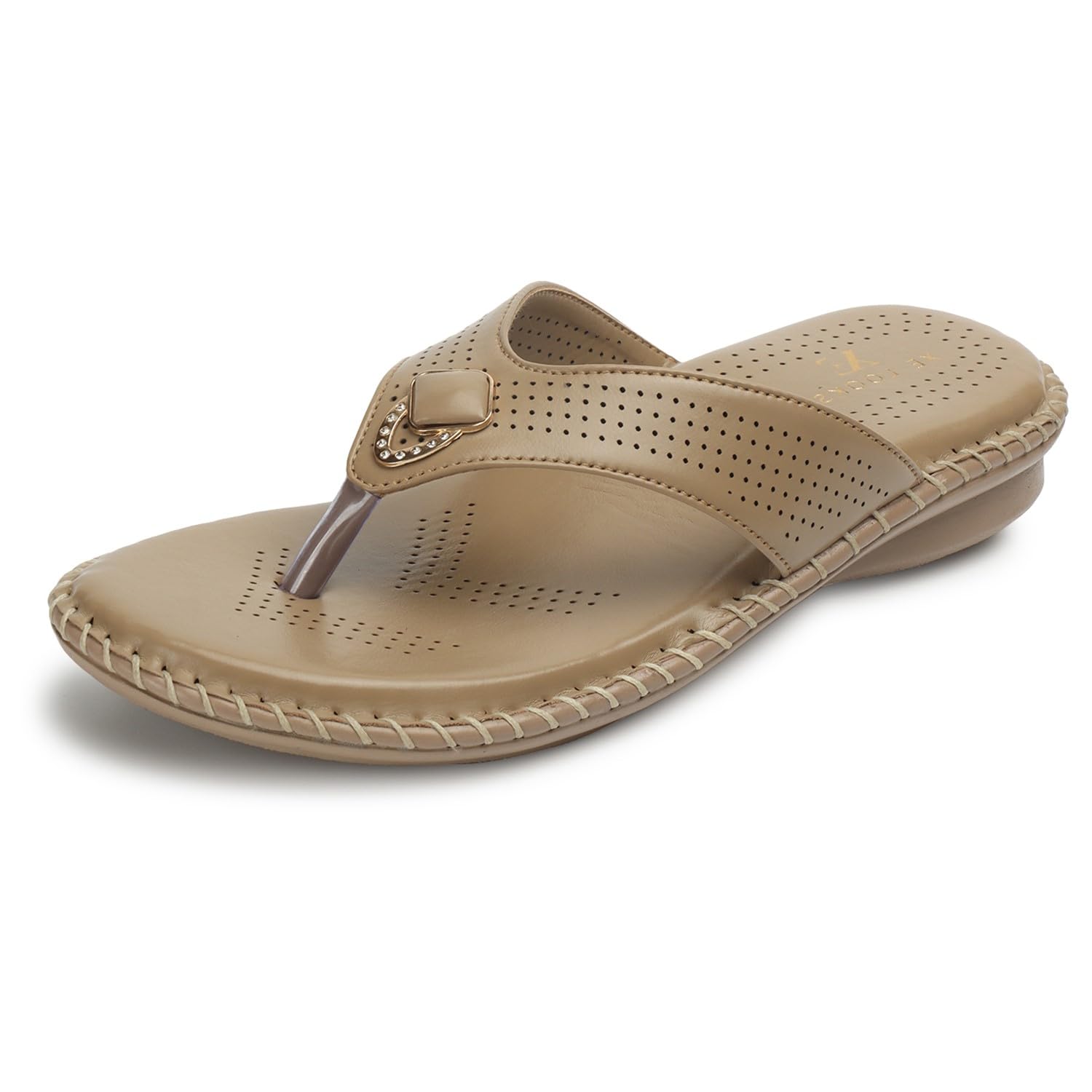 XE Looks Beige Doctor Ortho, Comfortable & Stylish Slippers For Women & Girls | Lightweight, Casual Design | Soft Cushion Footbed for Walking, Working, All Day | Good for Knee & Foot Pain (B0C7R69P11) Amazon Price History, Amazon Price Tracker
