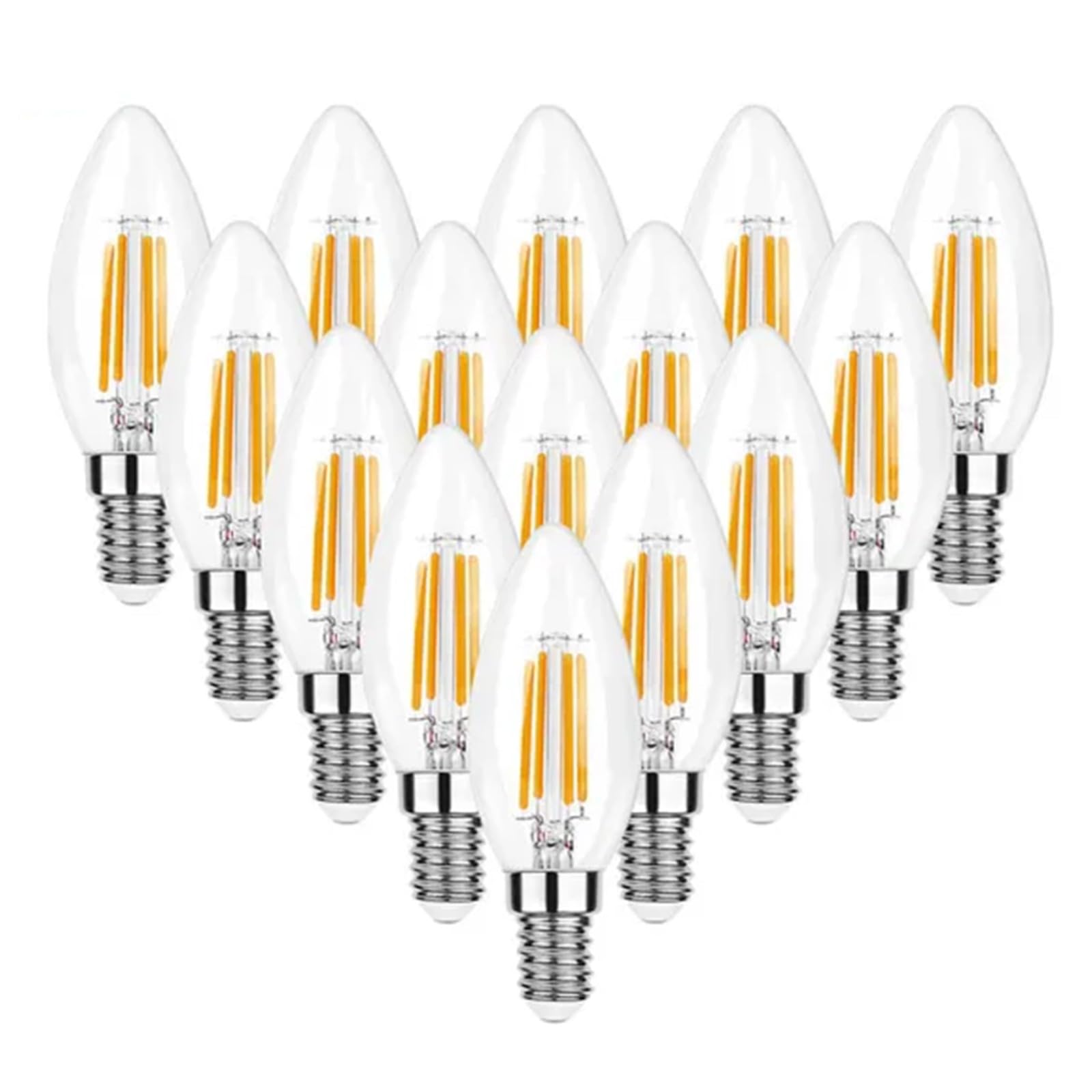 Amazon.co.jp: C35 LED電球 フィラメント 4W/6W 400/600LM