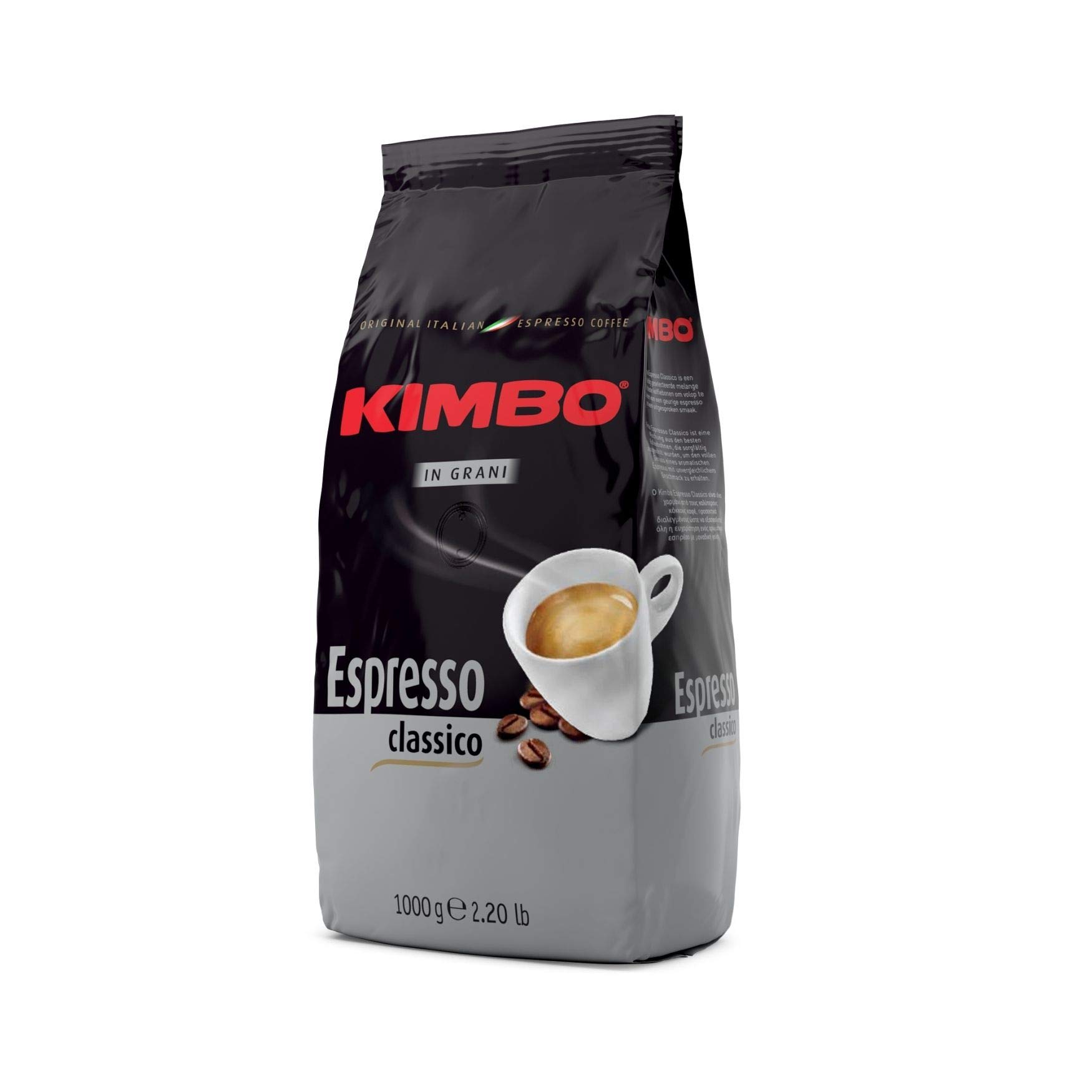 Kit de Paquetes de Café Kimbo con 2 x Espresso Classico - 2 Bolsas de 1kg