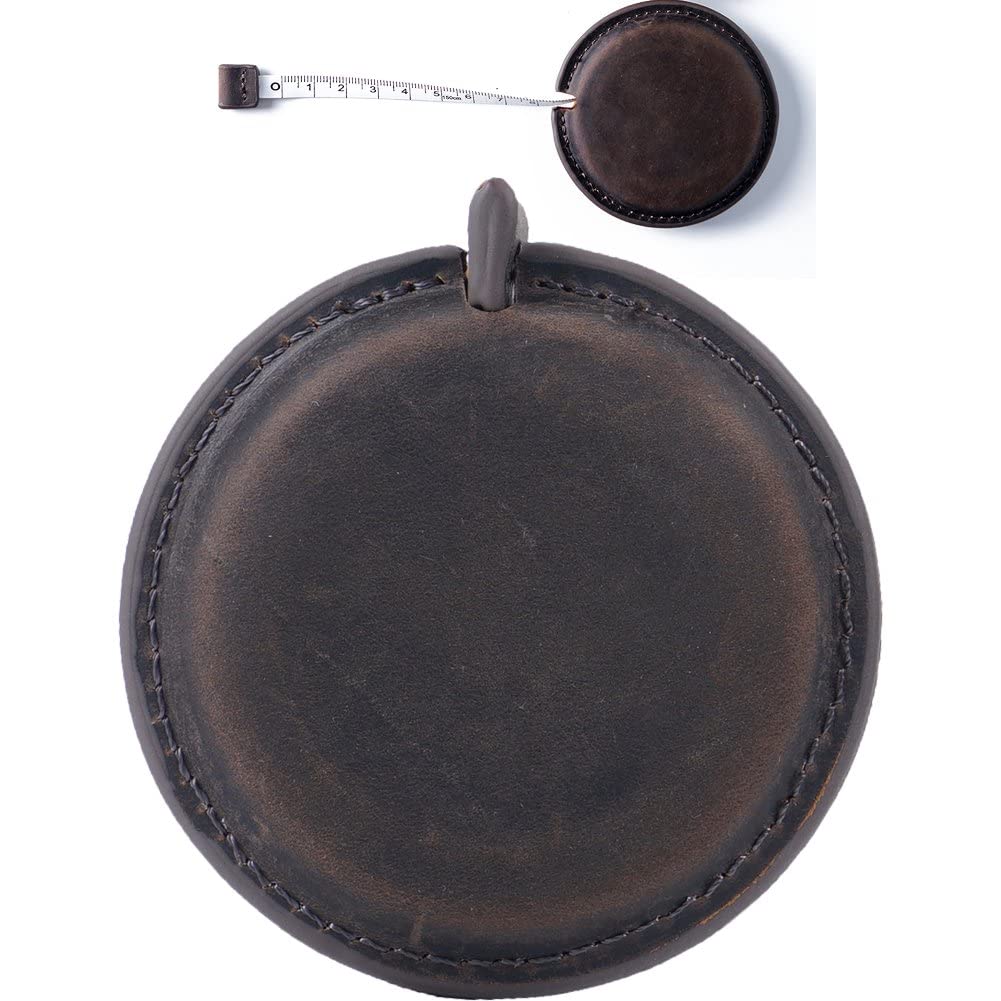 Haowul Coffee Measuring Tape Retractable Tailors Tape Measure Leather Soft Tape Measure For Sewing Body Measurement