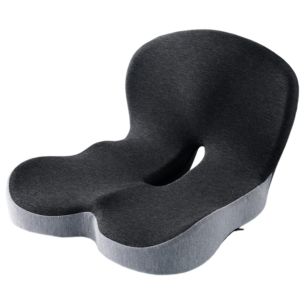 Cuscino Sedia Ufficio, Cuscino Ortopedico con Schienale, Cuscino per Coccige, Cuscinos Coccige Ortopedico, Cuscinos Ergonomico Sedia Ufficio, CuscinoMemory Foam per Ufficios, Casa, Auto