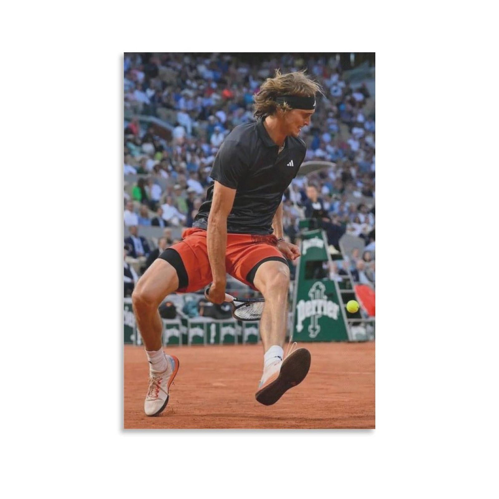 ASUIU Alexander Zverev Canvas Poster Print Photo Art Painting Canvas Poster Home Modern Decor Posters 20x30inch(50x75cm)