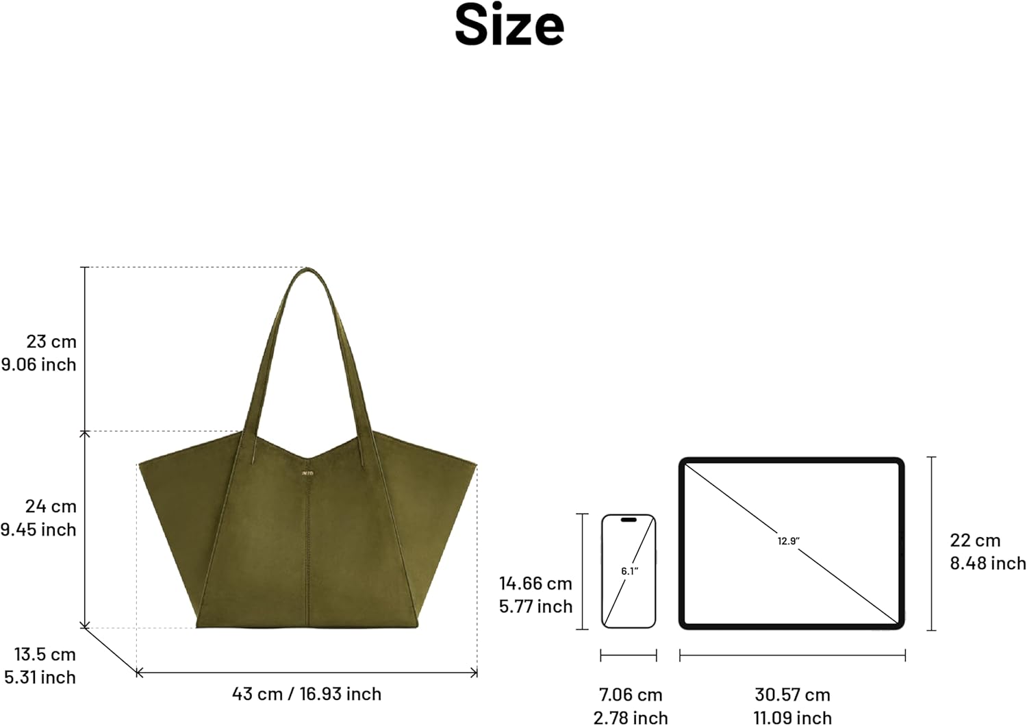 JW PEI Women's Kiana Large Capacity Tote Bag - Image 6