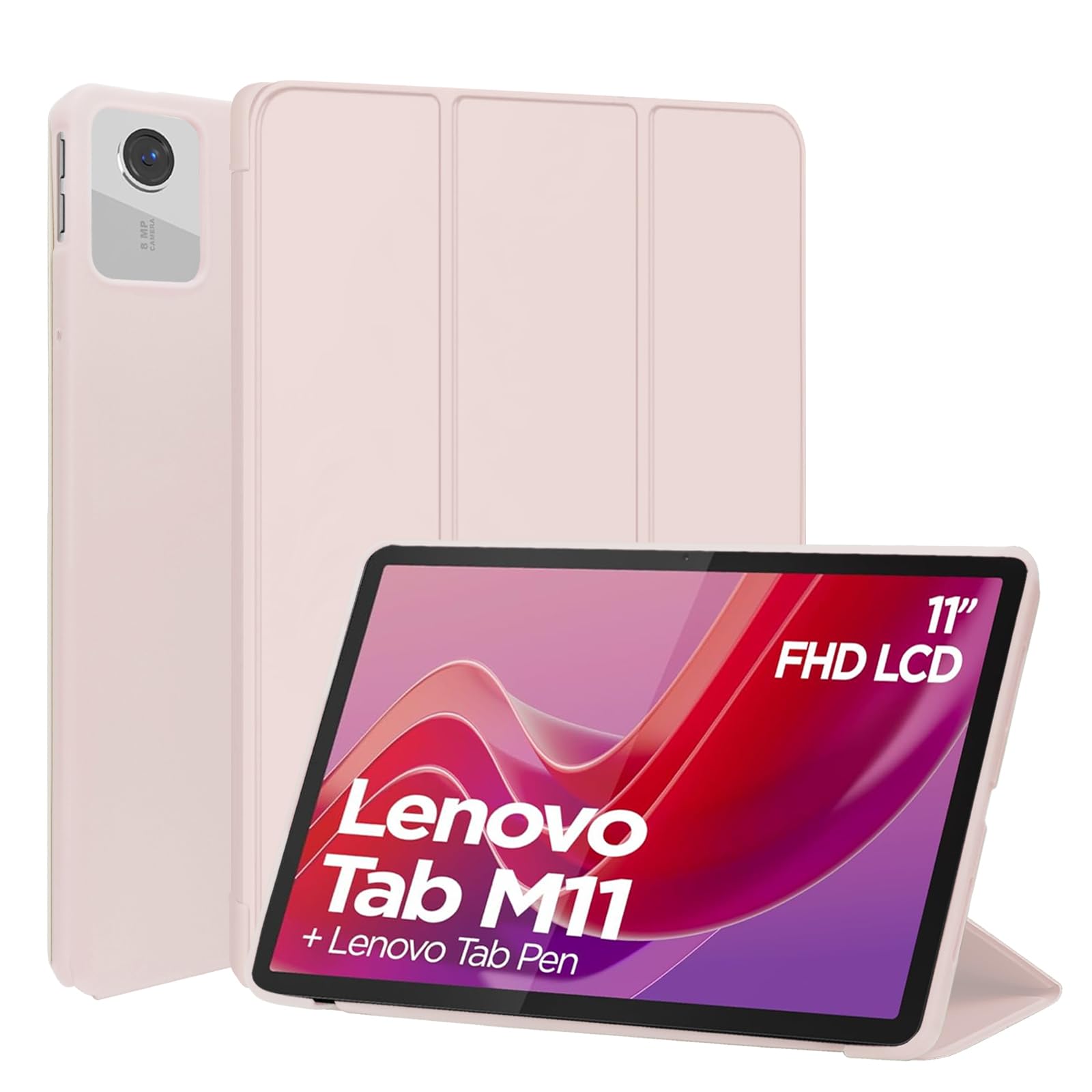 Lenovo Tab M11 & Folio Case セット Amazon.com: Lenovo Folio Case for Tab M11 - Tablet Protector