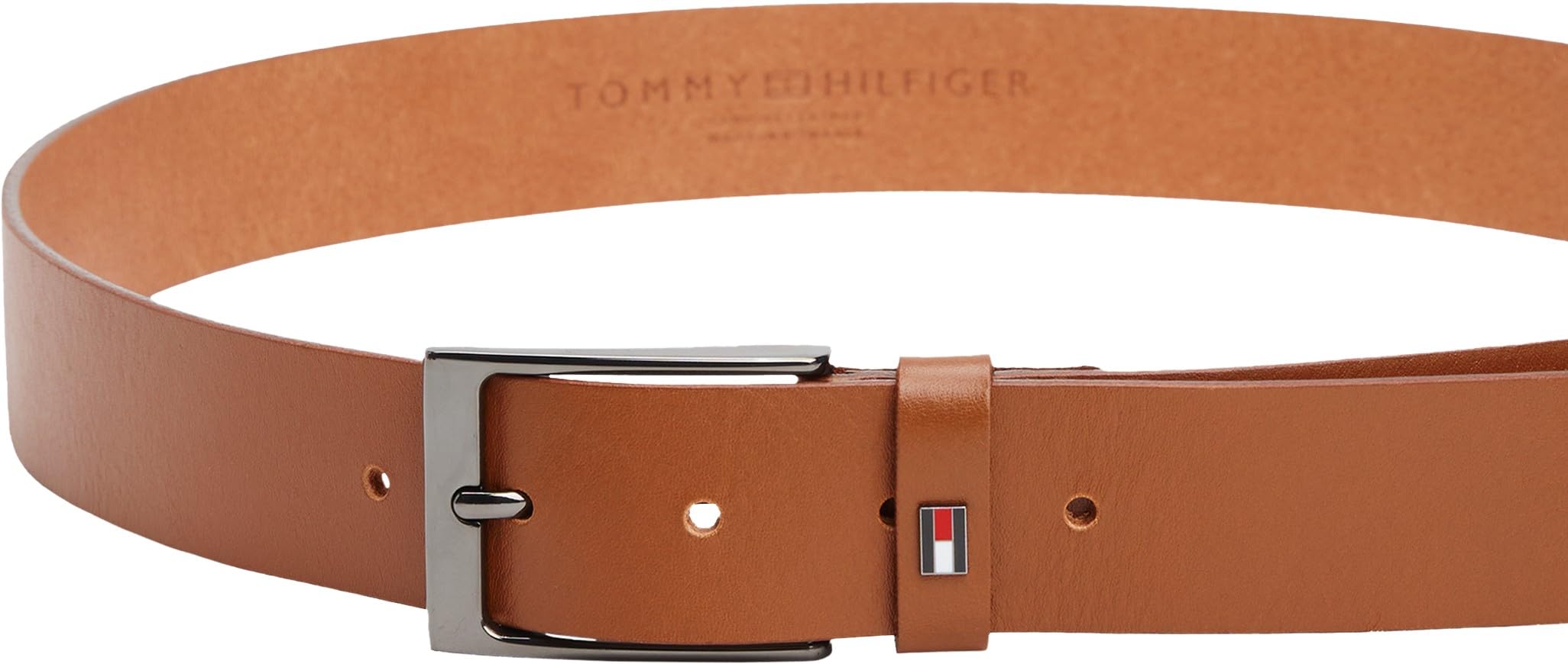 Tommy Hilfiger Ceinture Homme Layton 3,5 cm Cuir