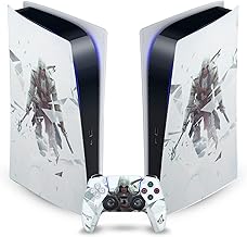 Head Case Designs Officially Licensed Assassin's Creed Connor III Graphics Vinyl Faceplate Gaming Skin Decal Compatible with Sony Playstation 5 PS5 Digital Edition Console and DualSense Controller