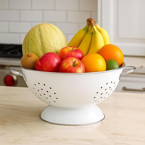 Vista 70 de Colador de Reston Lloyd, color azul índigo, Blanco