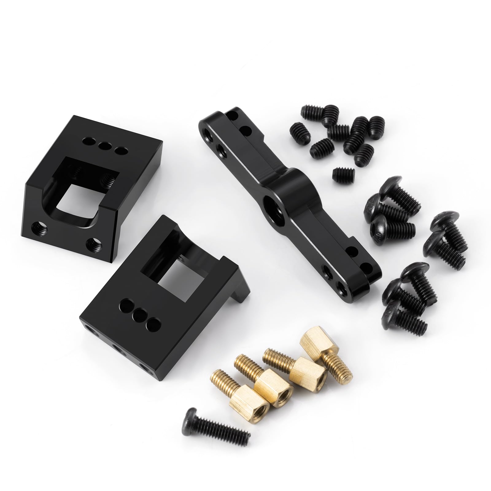 AXspeed 1/14 Aluminum Axle Differential Control Seat Compatible with Tamiya Trailer RC Truck - Image 4
