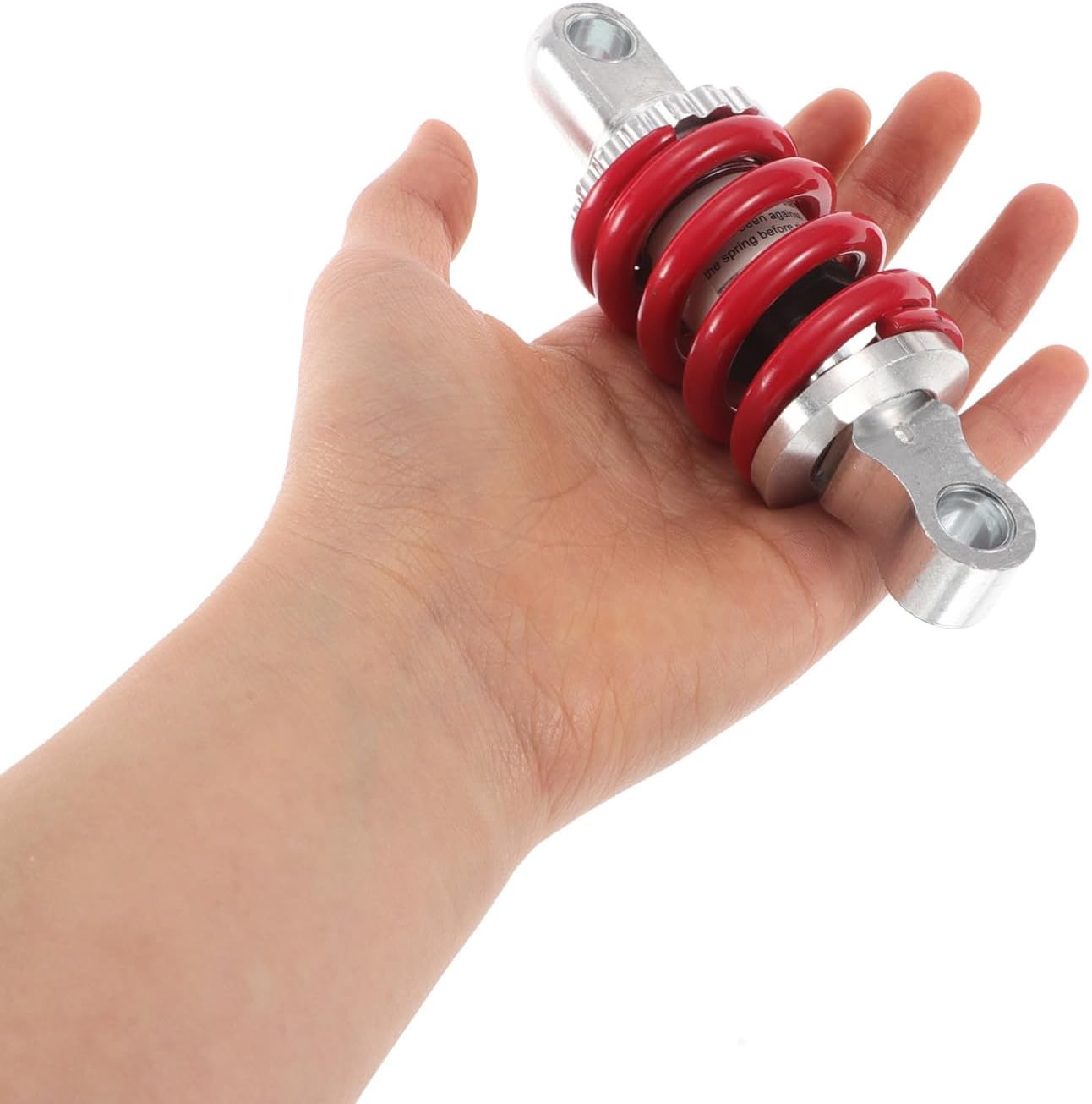 Cabilock Electric Scooter Rear Shock Absorber 6x100mm Red Spring Suspension for Mountain Bike and Wheelchair Rear Shock Replacement