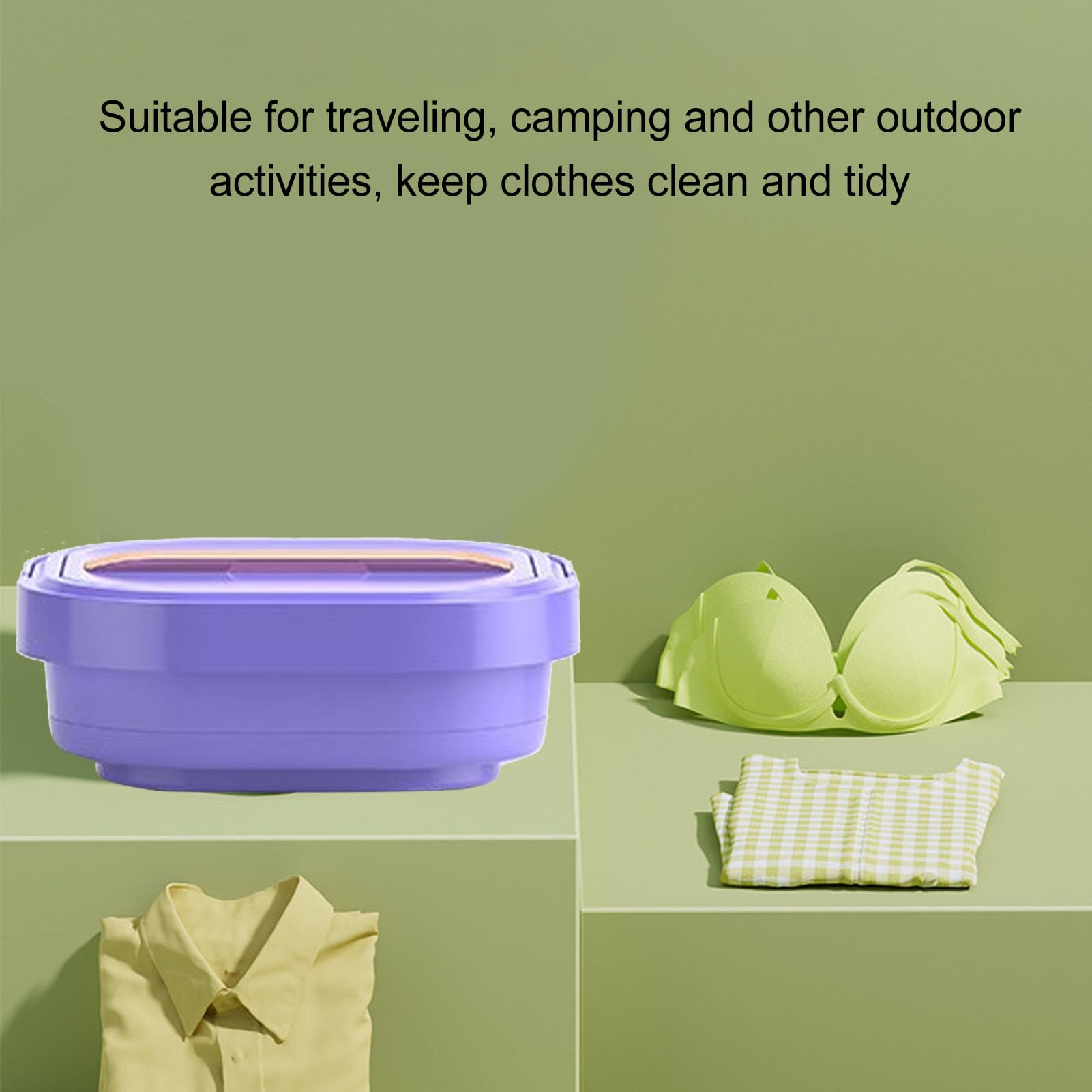 パープル ハンディ洗濯機 Amazon.co.jp: ポータブル洗濯機、乾燥機付きミニ洗濯機、下着