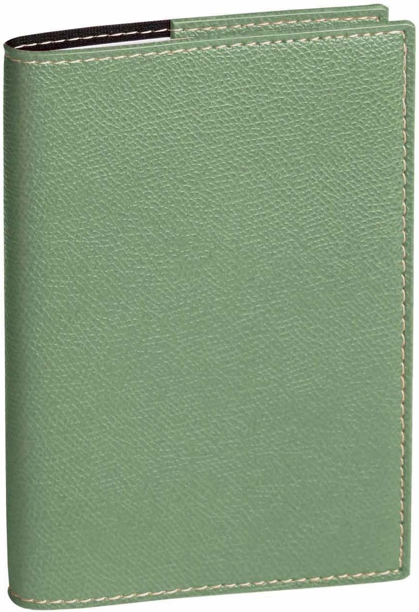 Quo Vadis - Collection: Club RANDONNEE - Calendar Year Diary - Weekly - 9 x 12.5 cm - French Edition - 13 Months December-December - Sage Green - Year 2023