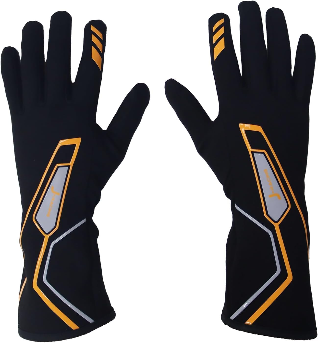 Racing Gloves SFI 3 3 5 Certified Flame Retardant Aramid Knit Anti-Slip Grip Breathable Secure Fit for Professional