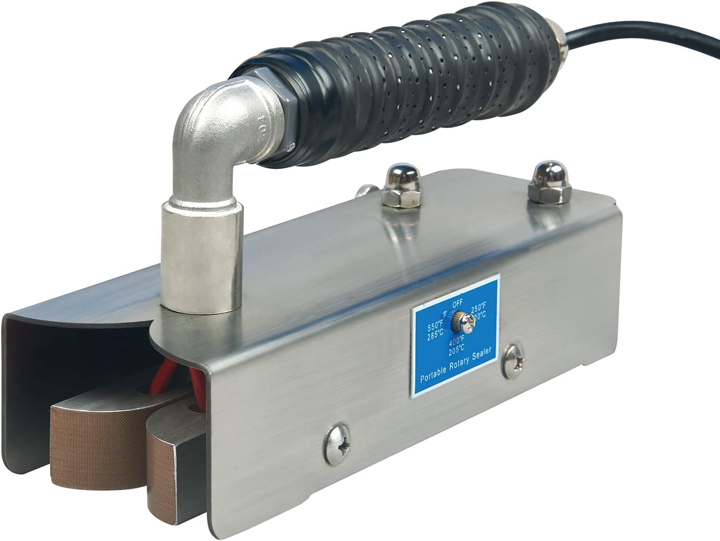 Sgpkme Continuous Hand Rotary Bag Sealer Model ROS25 Stainless Steel