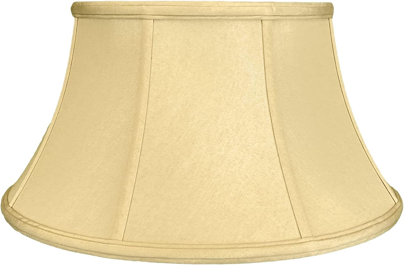 Greatest Product Royal Designs BS-711-17AGL Shallow Drum Bell Billiotte Lamp Shade, 11 x 17 x 10, Antique Gold