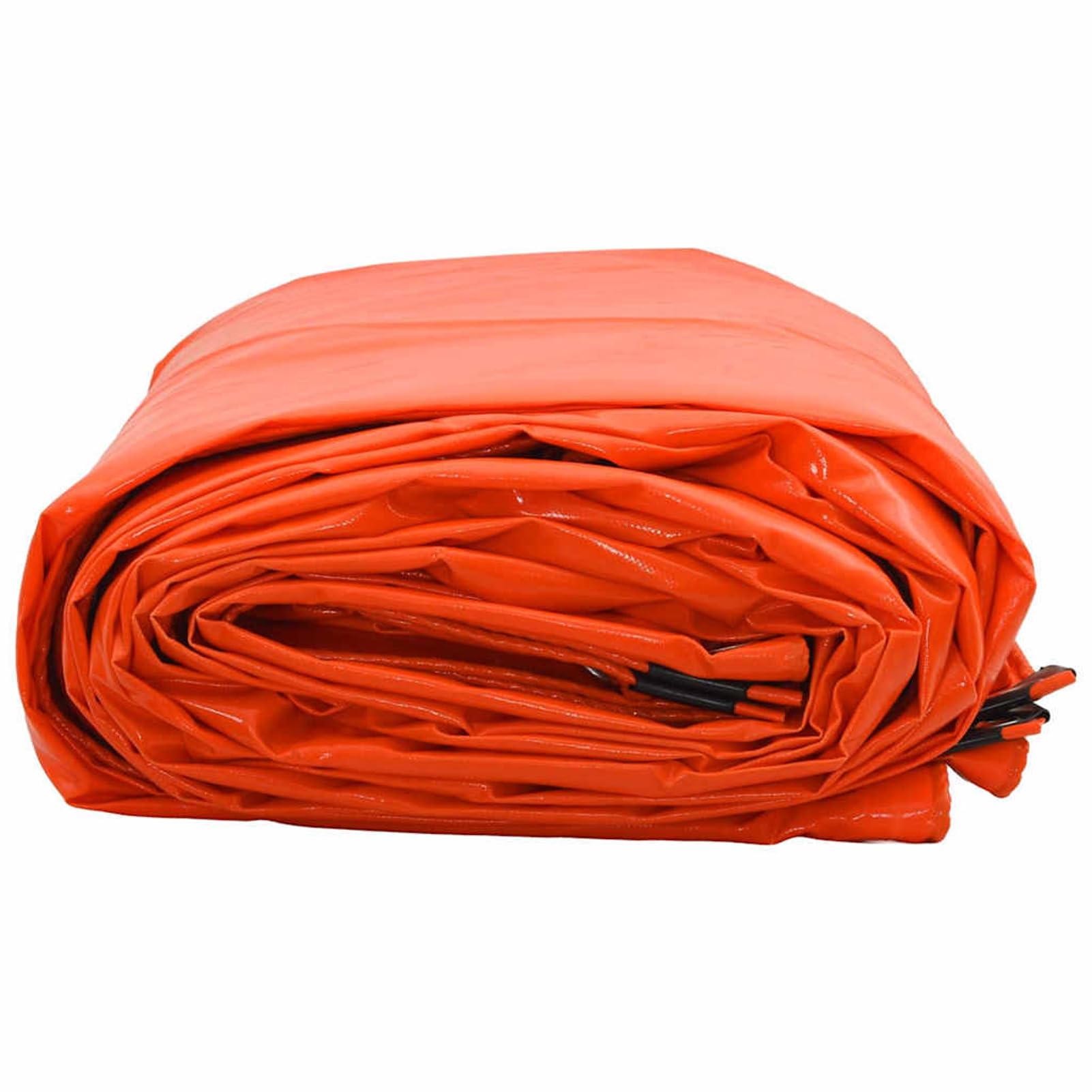Plane 650g / m² Orange 5 x 7 m Canvas mit PVC-Beschichtung 42017799