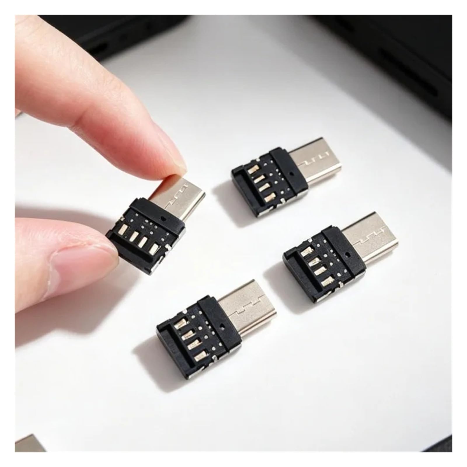 Adaptador OTG tipo C USB 2.0 conector hembra para MacBook Android (5 piezas)