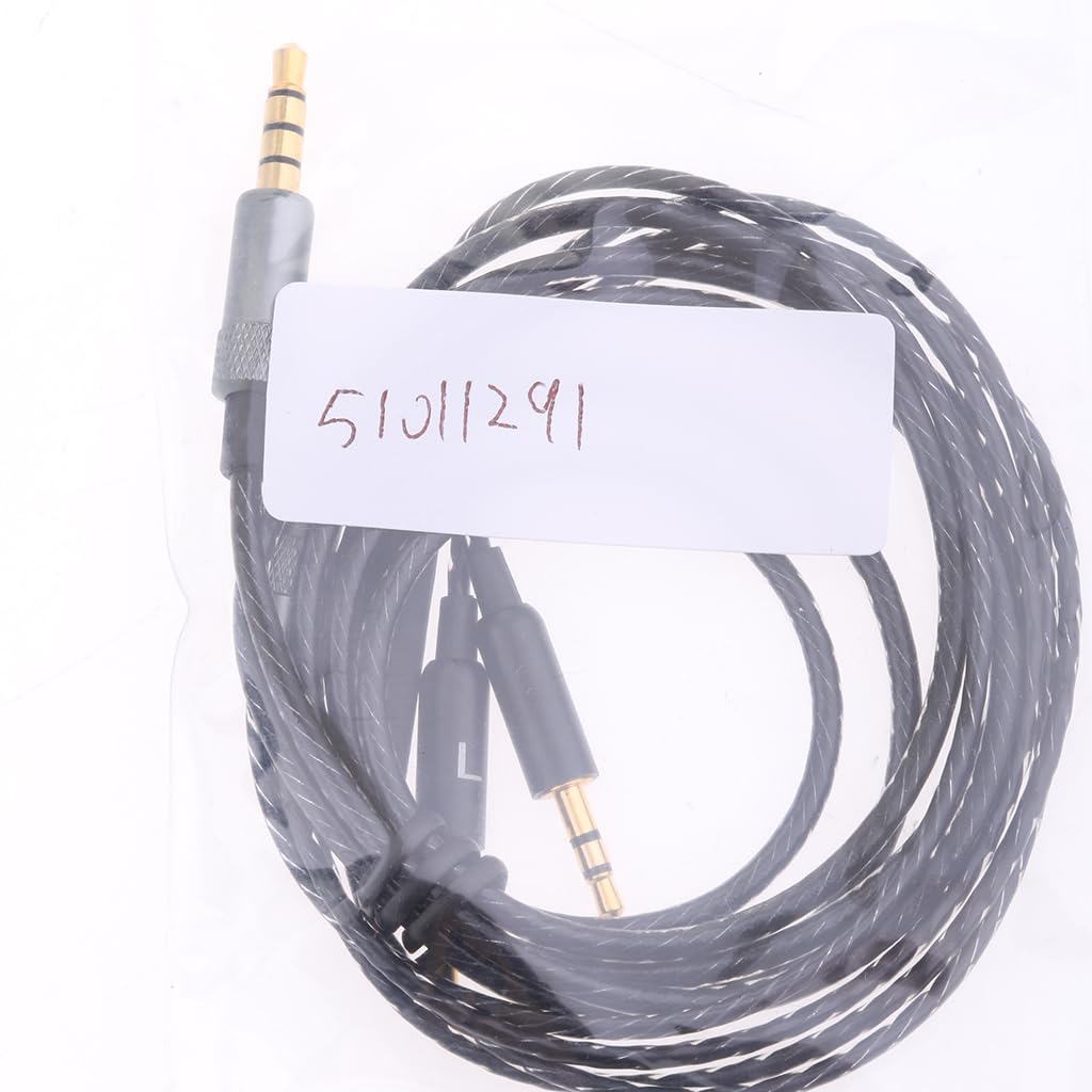 3.5mm to 2.5mm Cable with Mic Replacement for Sol Republic Headphone Black-image-30