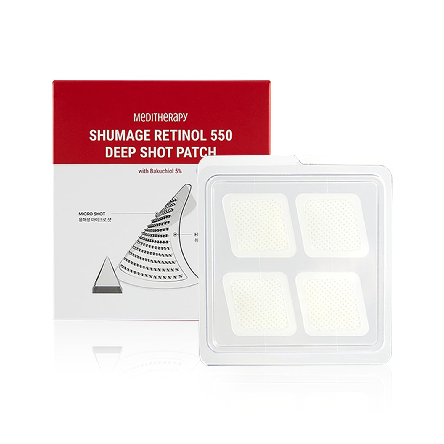 Back Shot Patch Amazon.com : MEDITHERAPY Shumage Retinol 550 Deep Shot Patch (4 EA ...