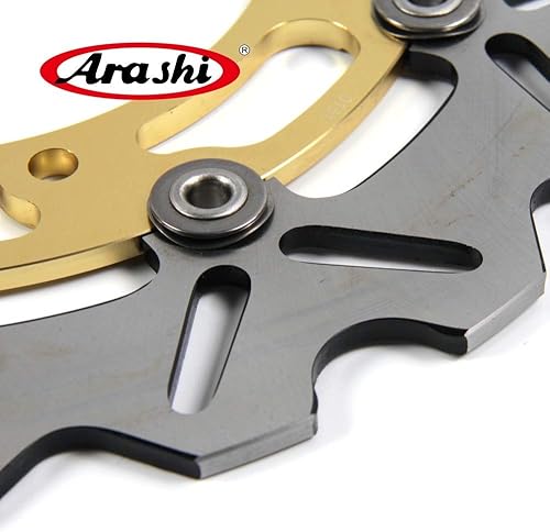 Miniatura 4 de Arashi Rotores de disco de freno delantero para Yamaha MT-09 ABS 2014-2020 / MT09 SP ABS 2018-2020 / MT09 TRACER ABS 2015-2021 / MT-09 SPORT TRACKER