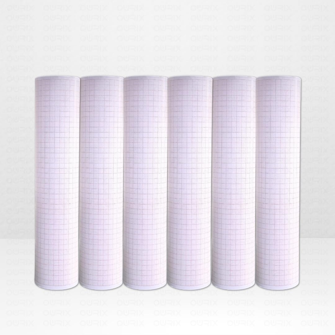 OWRIX ECG Thermal Paper Roll for 12 Channel ECG Machine (210mm x 20mtr) (Pack of 6 Rolls) (B0CQYVT56F) Amazon Price History, Amazon Price Tracker