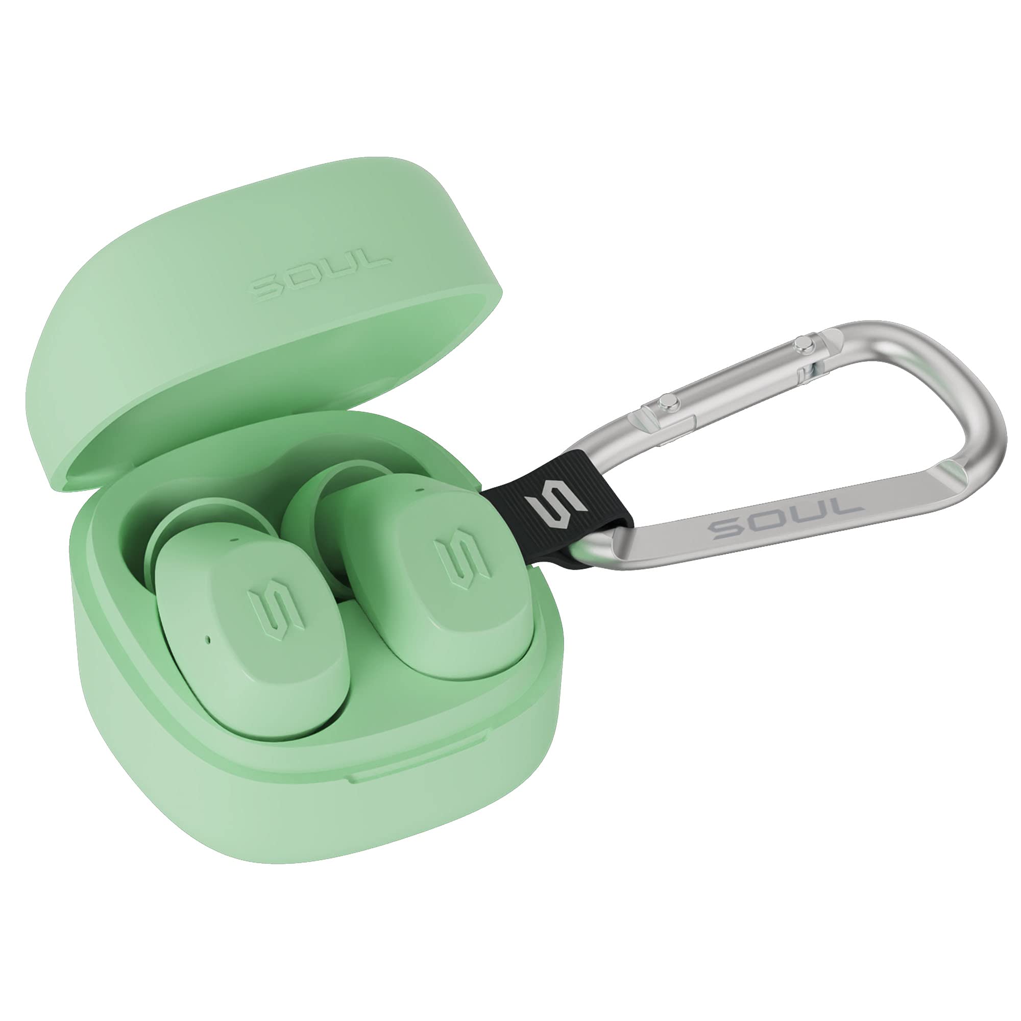 New SOUL S-Nano True Wireless Earbuds - in Ear Headphones, Ultra Portable, Bluetooth, IPX5 Waterproo