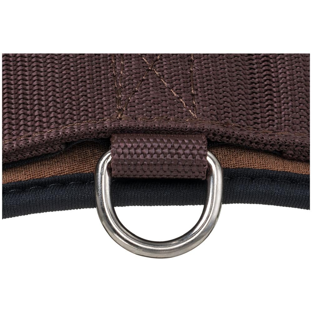 Sangle De Ventre Tough 1 Gaufrée – 24" Noir – Anneaux D – Rembourrée – Occasion