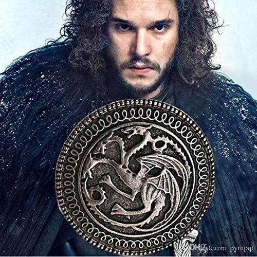 Beaux Bijoux Targaryen Dragon Badge Spilla la