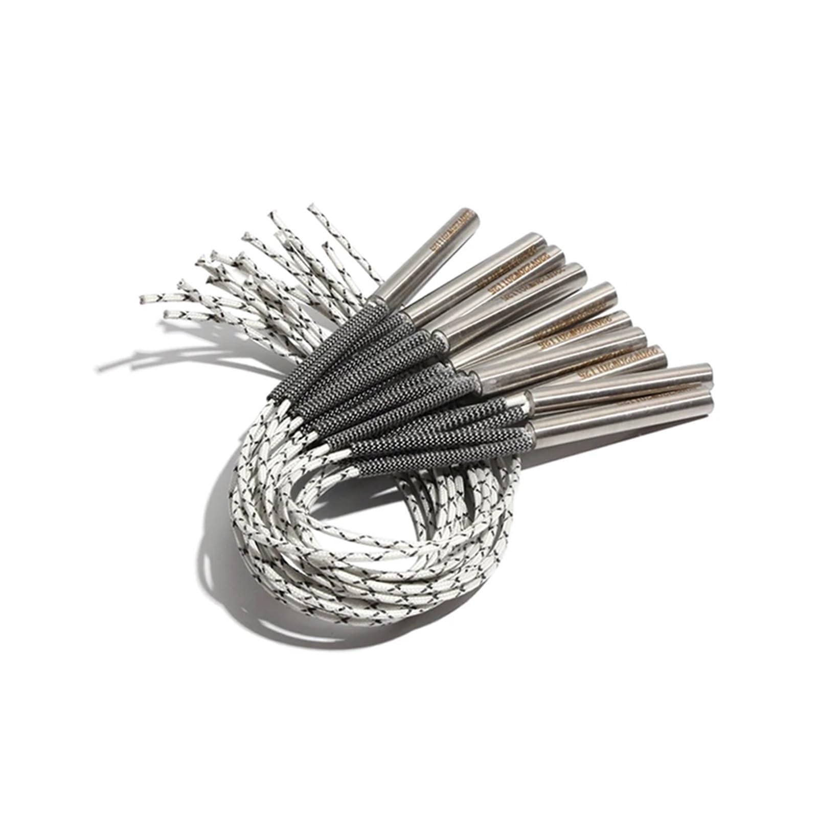Elemento a cartuccia di riscaldamento, 5 pezzi, 10 mm, 98 ~ 115 mm, 316SUS, tubo di riscaldamento a testa singola, 110 V/220 V/380 V, 400 W/420 W/450 W, 470 W, 10 x 115 mm (DxL)