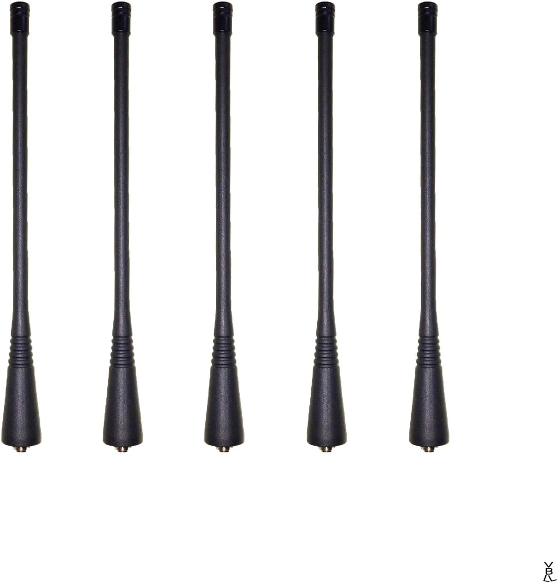 VBLL 5PCS 6.5 Inch UHF Whip Antenna for Vertex Standard VX451 VX454 VX459 EVX531 EVX534 EVX539 EVX571 EVX581 Portable Radio