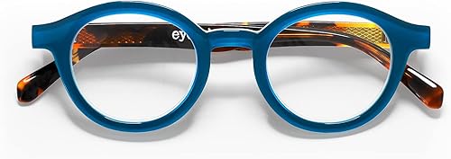 Miniatura 2 de eyebobs - Fiesta de TV Gafas de lectura prémium para hombres y mujeres Marco redondo para caras promedio Disponible en 0.0x - 4.0x