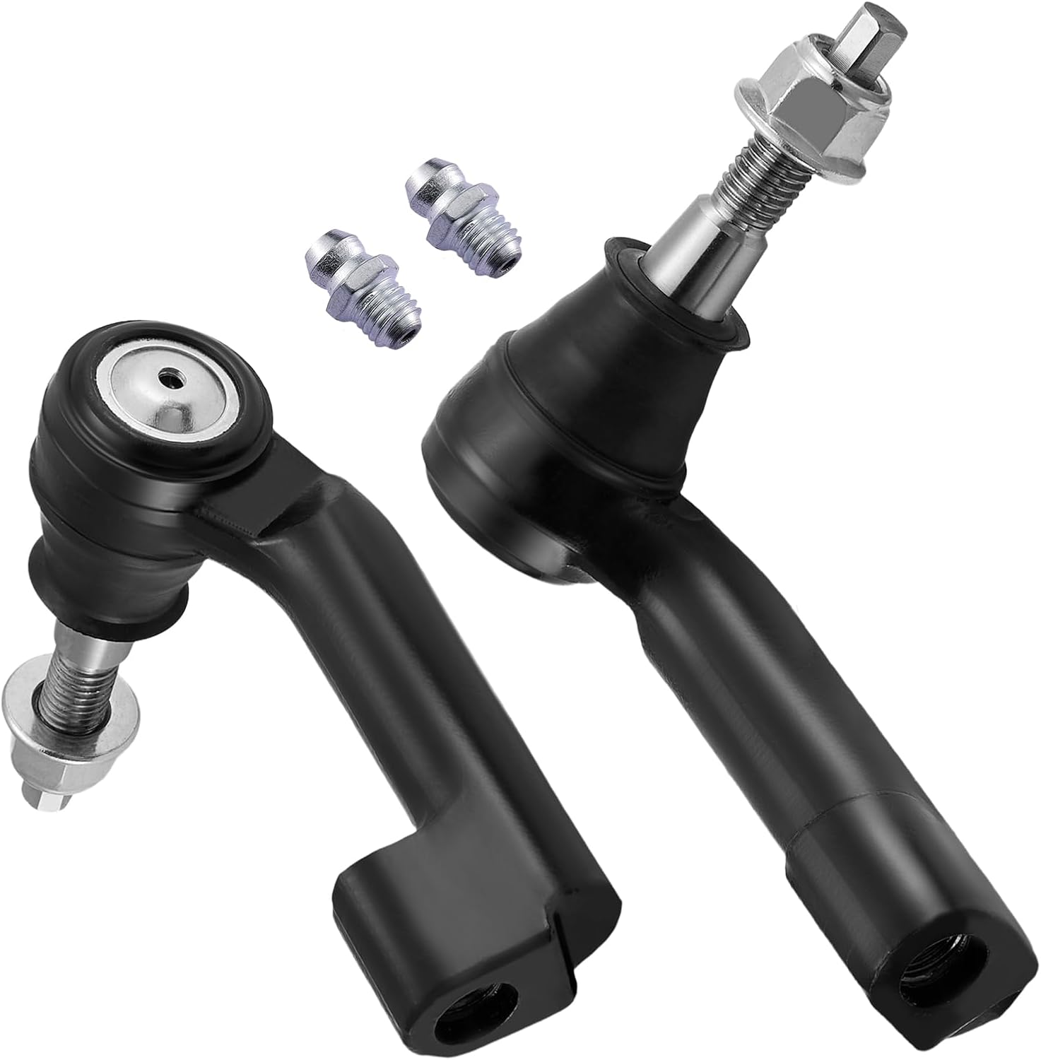 2PCS ES800515 ES800514 Front Outer Tie Rod Ends Kit Compatible with 2007-2021 Lincoln Navigator, Compatible with Ford 2007-2021 Expedition 2009-2020 F150