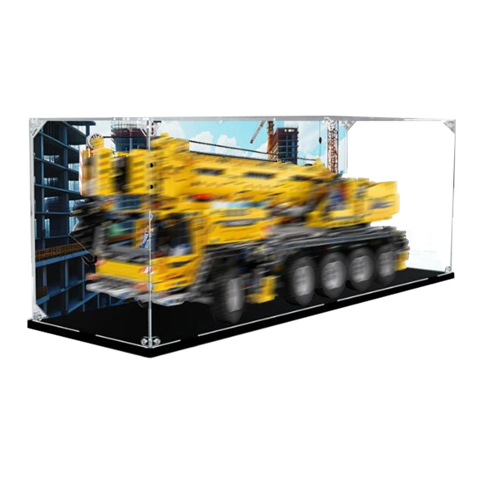 Clear Acrylic Display Case for Lego 42009 Mobile Crane (Background)