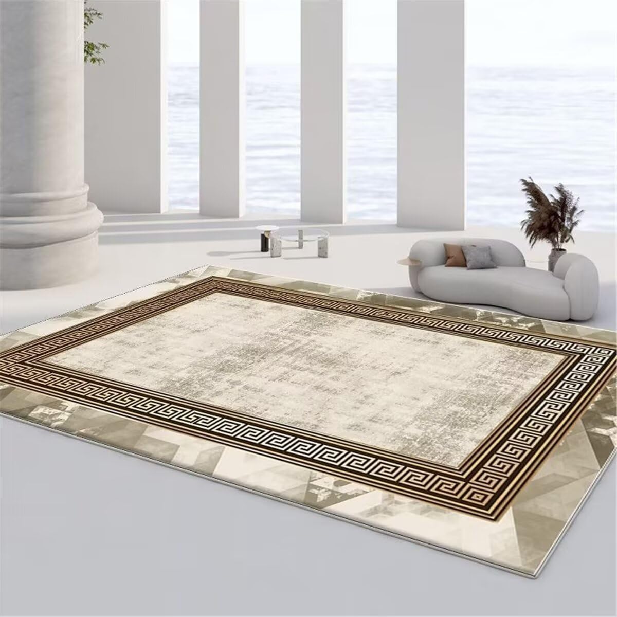 Tapis de sol anti-tache 120X160CM pour protéger les sols de la maison et des chambres