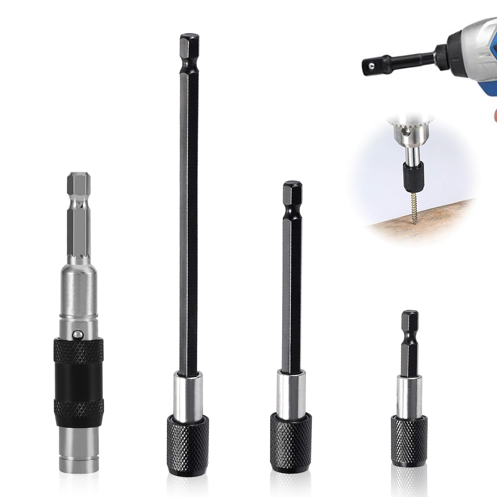 4 Pcs Drill Bit Holder