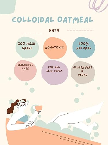 Miniatura 6 de Shea Organics - Avena coloidal Alivia el eccema Fabricación de jabón Polvo de avena a granel 16 onzas