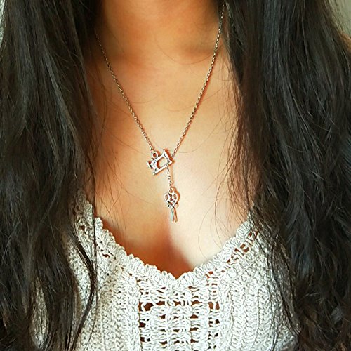 Good01 Collana semplice in lega, collana chic con