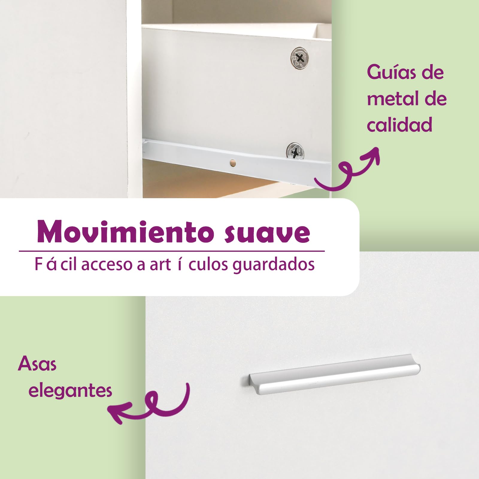 vidaXL Mueble bajo cajón 30x46x81,5 cm, Madera de ingeniería, Blanco, Almacenamiento baño & Cocina, Gabinete bajo Fregadero, Montable en Pared