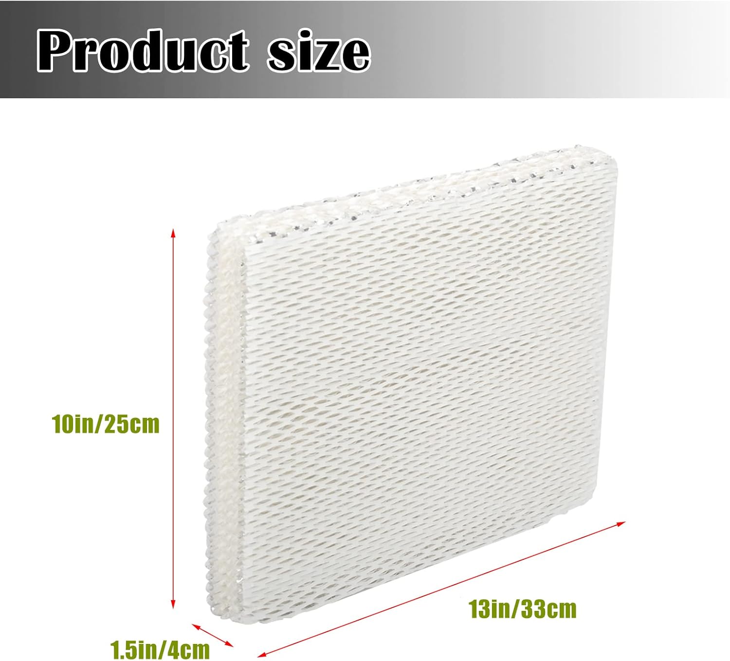 HIFROM 4Pack Replacement Humidifier Wick Filters Compatible with Lennox Healthy Climate 35 X2661 WB2-17 WB3-17 WP2-18 WP3-18 HCWB3-17 HCWB2-17 HCWP2-18 HCWP3-18 Series Humidifier
