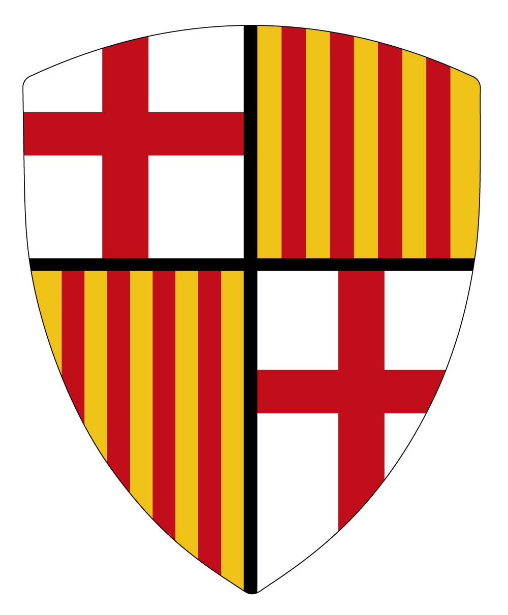 Naklejka Escudo pico Barcelona 40x60 mm