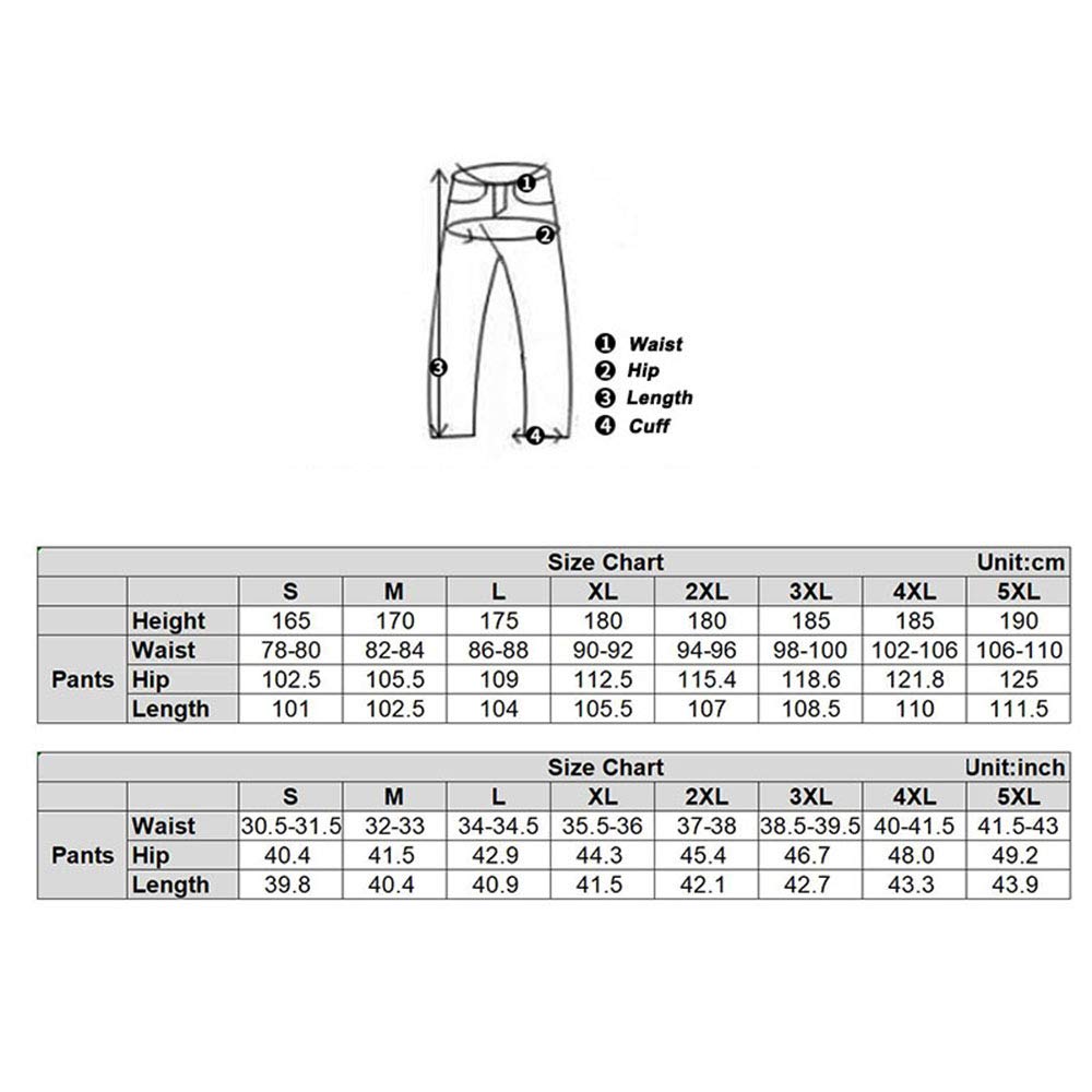 Sunnystacticalgear Outdoor Sports Shooting Trousers Combat BDU Tactical IX9 Pants - Black - 5XL