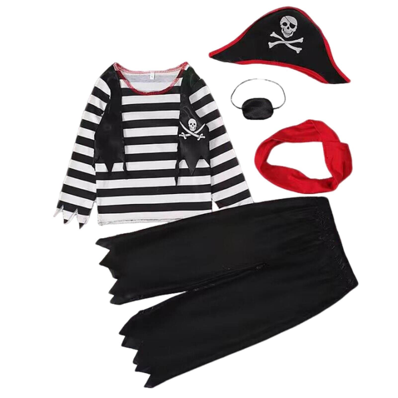Amazon.co.jp: 男の子の海賊コスチューム – ハロウィンコスプレスーツ
