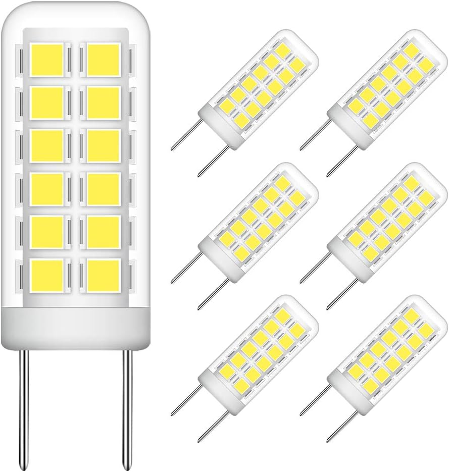 G8 LED Bulb Dimmable 4W, 3035W T4 Halogens Equivalent, Daylight White