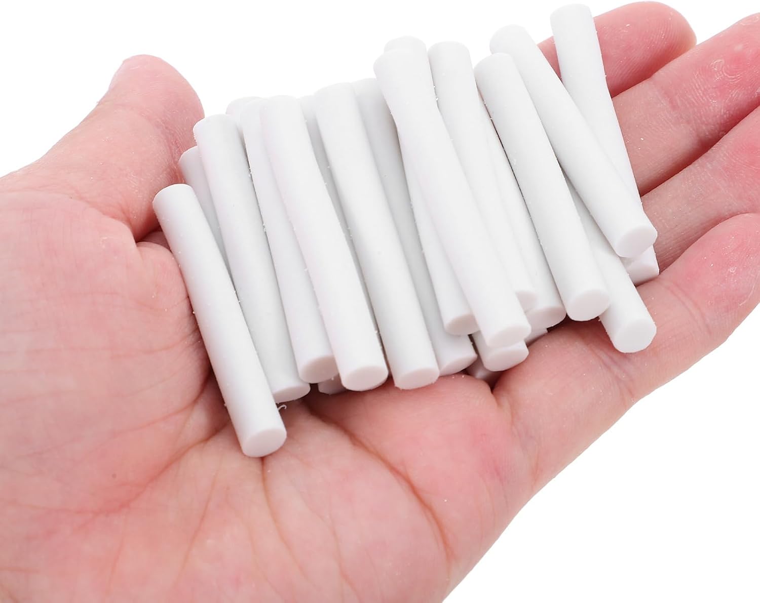 White Rubber Replacement Erasers for Mechanical Pencils 200pcs
