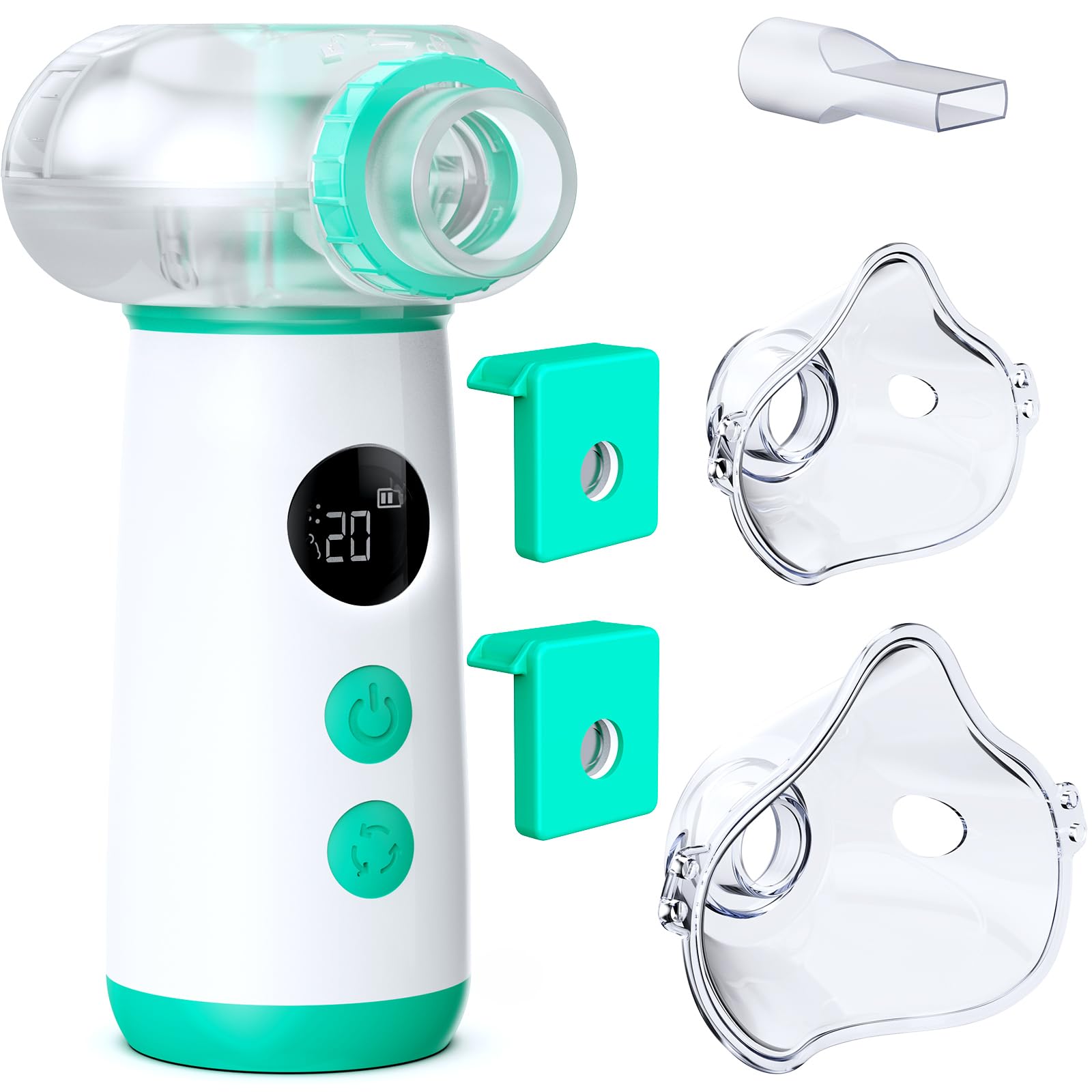 Amazon | メディケン(MEDIKEN) ネブライザ 吸入器 メッシュ式 薬液吸入